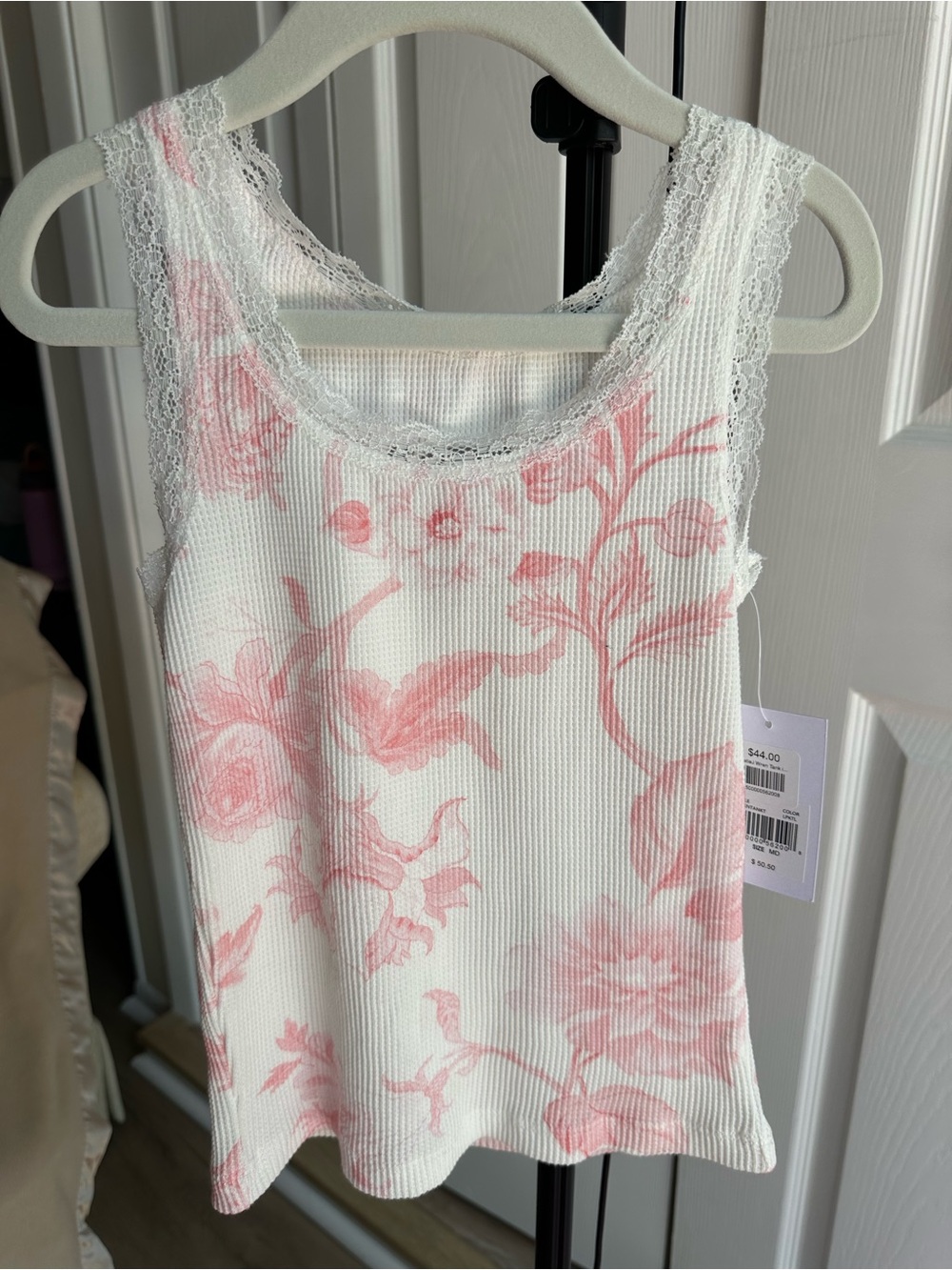 KatieJ NYC Wren Toile Lace Tank NWT Girls Size Medium